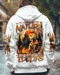 Maxcorners The Closer I Get To Nature Bigfoot Halloween All Over Print LM2101