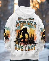 Maxcorners Not All Who Wander Are Lost Bigfoot All Over Print LM2101