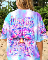 Maxcorners Making Memories One Campfire At A Time Flamingo All Over Print LM2101