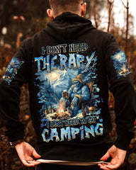 Maxcorners I Don't Need Therapy I Just Need To Go Camping Bigfoot All Over Print LM2101