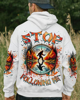 Maxcorners Stop Following Me Bigfoot All Over Print LM1601