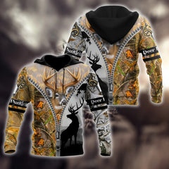 Maxcorners Deer Hunting 3D All Over Printed Shirts For Men