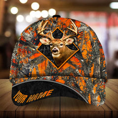 Maxcorners The Best Deer Hunting Camo Pattern 3D Multicolor Personalized Cap