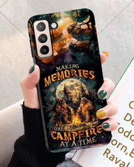 Maxcorners Making Memories One Campfire At A Time Bigfoot Phone Case LM2101