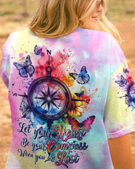 Maxcorners Let Your Heart Be Your Compass All Over Print LM2101