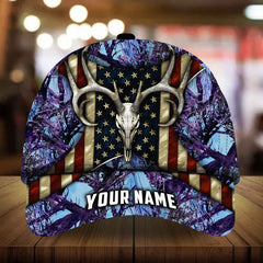 Maxcorners Epic Chuilon Fashion Deer Hunting Camo Pattern 3D Multicolor Personalized Cap