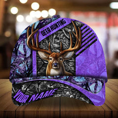 Maxcorners Epic Art Deer Hunting Premium Vers 3D Multicolor Personalized Cap