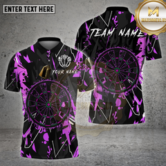 Maxcorners Darts Shirt Paint Graffiti Dartboard Multioptions Personalized Name, Team Name Unisex 3D Shirt (4 Colors)