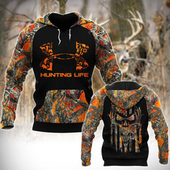 Maxcorners Hunting Pattern Orange. Camouflage Hunting Apparels