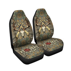 Maxcorners Born To Hunt Car Seat Cover
