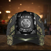 Maxcorners Camo Soldiers Multiservice U.S Veteran Cap