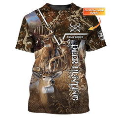 Maxcorners Deer Hunting Shirt Deer 3D Personalized Camo SO