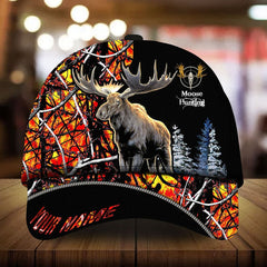 Maxcorners Loralle Moose Hunting Personalized Cap