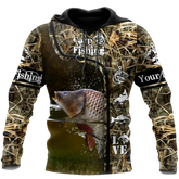 Maxcorners Custom Name Carp Fishing Water Camo