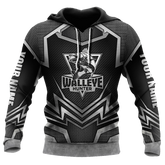 Maxcorners Custom name Black Walleye Hunter