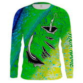 Maxcorners Mahi Mahi Fish skin Fish hook Custom Shirts