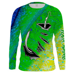 Maxcorners Mahi Mahi Fish skin Fish hook Custom Shirts