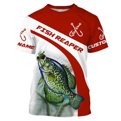 Maxcorners Crappie Fishing Fish Reaper Custom Fishing Shirts