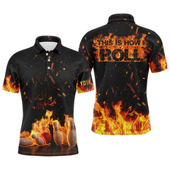 Max Corner This is how I roll custom Bowling Ball and Pins Name And Team Shirt
