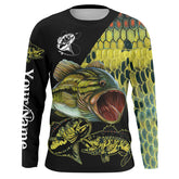 Maxcorners Personalized Fishing 3D Shirt Largemouth Bass Fishing