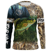 Maxcorners Personalized Fishing 3D Shirt Crappie Fishing