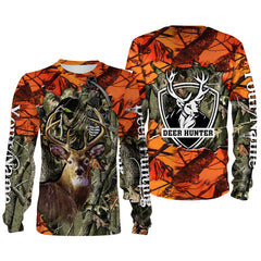 Max Corner Deer Hunting big game camo Grim Reaper Custom Name 3D All over print shirts Gift For Hunter