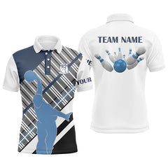Max Corner Bowling man Line Pattern Custom Name And Team shirt