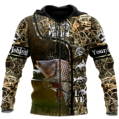 Maxcorners Custom Name Carp Fishing Water Camo