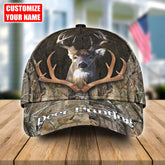 Maxcorners Personalized Hunting Deer Camo In Antler Classic Cap HM38
