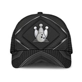 Maxcorners Bowling Black Classic 3D Cap