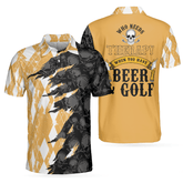 Max Corners Who Needs Therapy When You Have Beer & Golf 3D Custom Polo Shirt