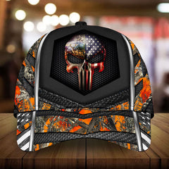 Maxcorners Premium Punisher Skull Hunting Cap