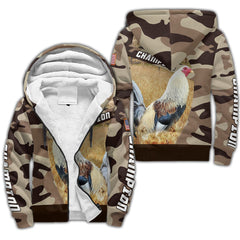 Maxcorners Champion Rooster All Over Printed Unisex Deluxe Hoodie