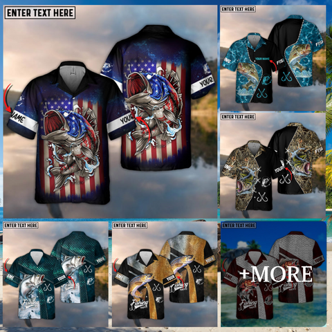 Fishing Hawaiian Shirt Collection 2024