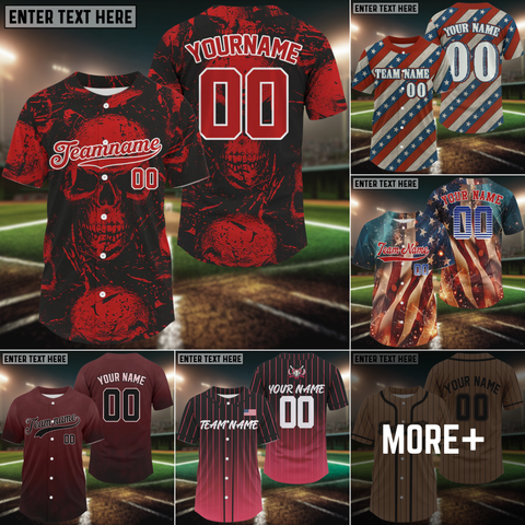 BASEBALL JERSEY SHIRTS COLLECTION 2025
