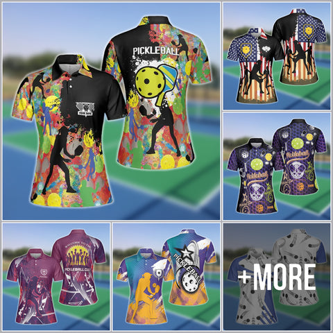 PICKLEBALL POLO SHIRT FOR WOMEN