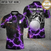 Maxcorners Golf The Power Of The God Of Thunder Personalized Name, Team Name 3D Shirt (4 Colors)