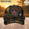 Maxcorners Hunting Skull Bowhunter Target Forest Personalized 3D Cap