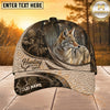 Maxcorners Hunting Skull Bowhunter Woodland Personalized 3D Cap