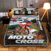 Maxcorners Motocross 18 Personalized Bedding Set