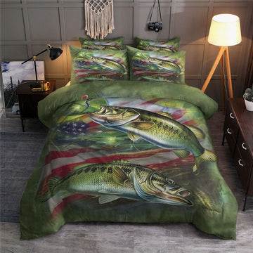 Maxcorners Scale Fishing Bedding Set