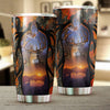 Maxcorners Deer Hunting Camo Stainless Steel Tumbler
