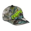 Maxcorners Personalized Crappie On Skin Fishing Cap