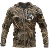 Maxcorners FULL CAMO WATER Fishing 3D Hoodie