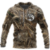 Maxcorners FULL CAMO WATER Fishing 3D Hoodie