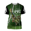 Maxcorners THE GREAT FISH EATS THE SMALL Fishing 3D Hoodie