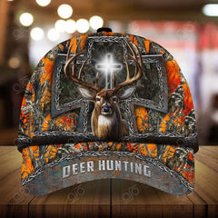Maxcorners Cross Deer Hunting 2 Hats 3D Multicolored