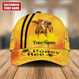 Joy Corners Personalized Name Honey Bee Pattern 1
