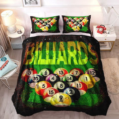Maxcorners Billiard Player Bedding Set