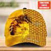 Joy Corners Personalized Name Honey Bee Pattern 2